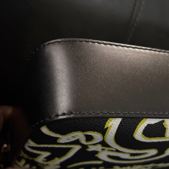 EUC Michael Kors Jet Set Graffiti Print Crossbody Bag - Picture 3 of 7